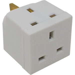13 AMP 3 WAY FUSED ADAPTOR