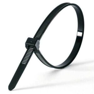 300MM CABLE TIE BLACK X 100