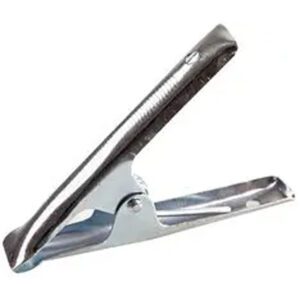 6" HEAVY DUTY SPRING CLIP SILVER - S3000