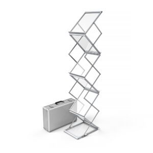 A4 FOLDING LITERATURE STAND & CASE - RENTAL