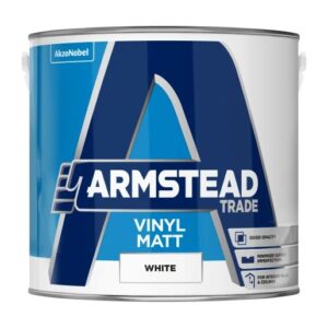ARMSTEAD WHITE EMULSION PAINT V/MATT 2.5L