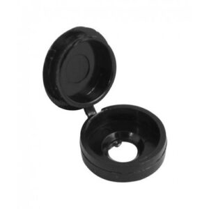 BLACK SCREW COVER DOMECAP (20)