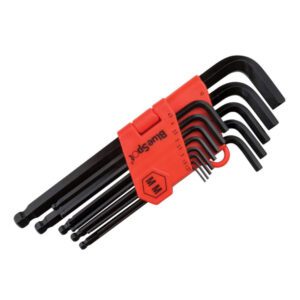 BLUESPOT - 13 PCE LONG ARM METRIC BALL END HEX KEY SET
