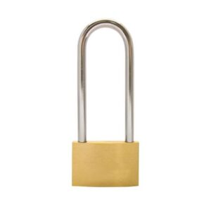 BRASS CLOSE SHACKLE PADLOCK 40MM