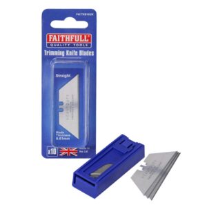FAITHFULL TRIMMING KNIFE BLADES x 10
