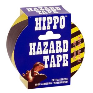 HIPPO YEL/BLK 72MM X 500M BARRIER
