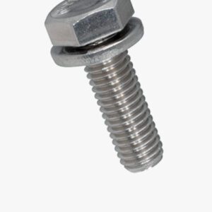 HT SET SCREW NUT & WASHER BZP M8 X 50   (6)