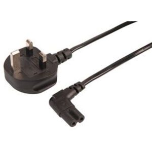 UK PLUG TO C7 0.5M RIGHT ANGLED