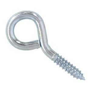 SCREW EYE BZP 35MM   (10)