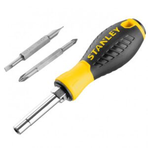 STANLEY 6-WAY CARDED SCREWDRIVER  0-68-012