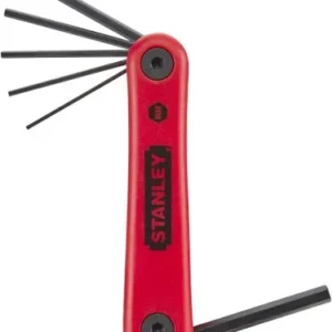 FOLDING HEXAGON KEY SET 7 PIECE (2.5MM-10MM)