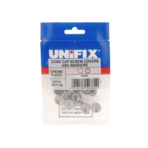 CHROME SCREW COVER DOMECAP (20)