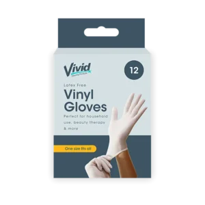 VINYL GLOVES- 12 PACK