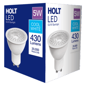 LED SPOTLIGHT 5W GU10 COOL WHITE